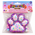 Squeezos Glitter Cat Paw Squishy